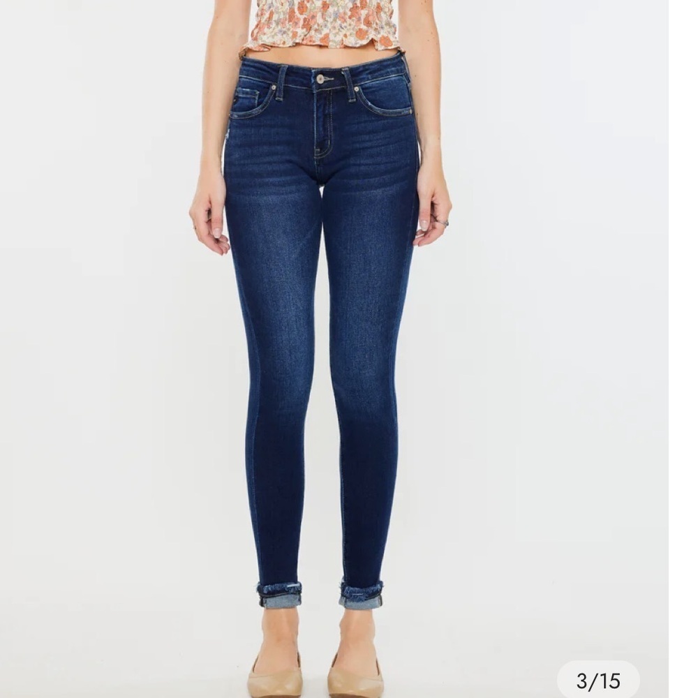 Jan can mid rise skinny jeans